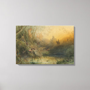Gustave Dore - Fairy Land Canvas Print