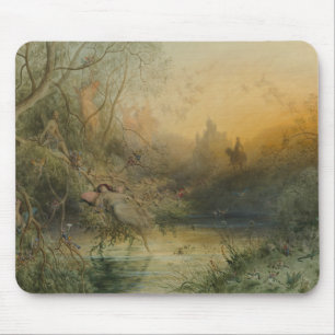 Gustave Dore - Fairy Land Mouse Pad