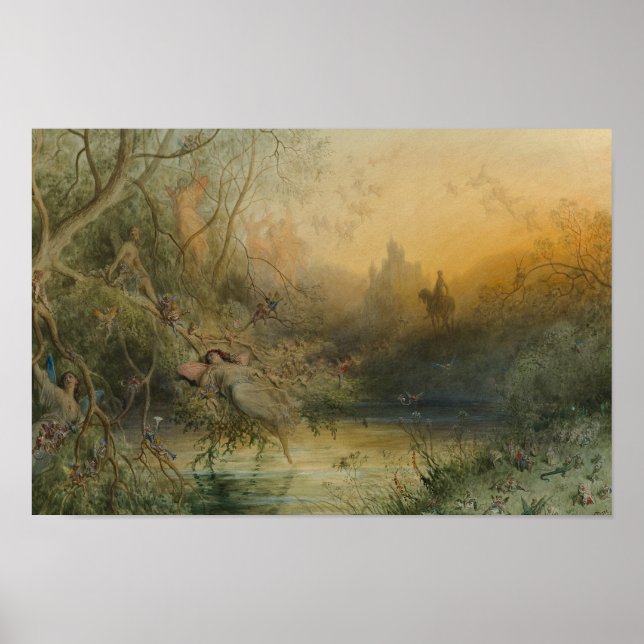Gustave Dore - Fairy Land Poster (Front)