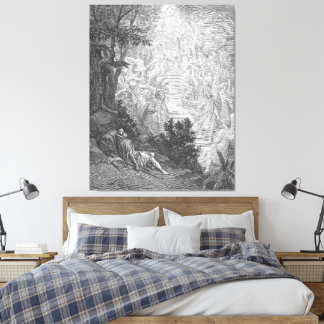 Gustave Doré - Jacob's Dream Canvas Print