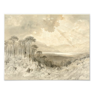 Gustave Dore - Scottish Landscape Photo Print