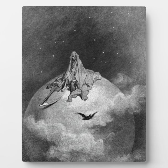 Gustave Dore - The Raven Plaque (Front)