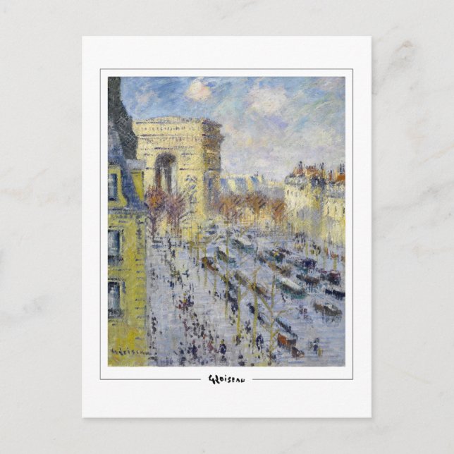 Gustave Loiseau #104 - Fine Art Postcard (Front)