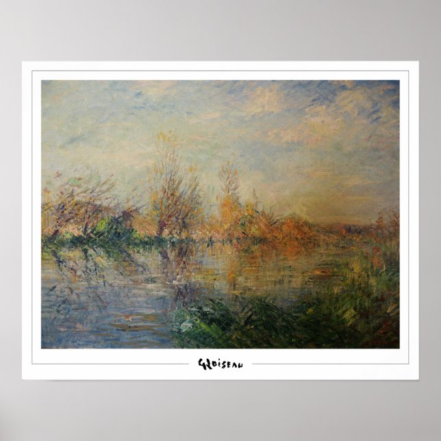 Gustave Loiseau Zedign Art Poster #334 (Front)