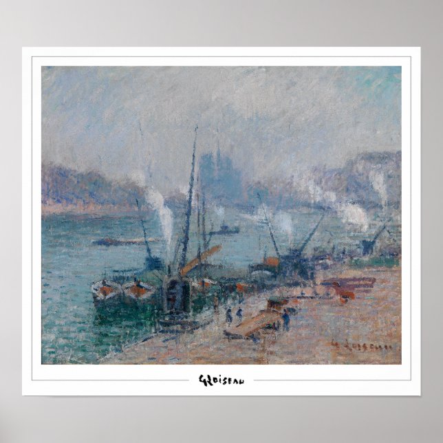 Gustave Loiseau Zedign Art Poster #347 (Front)