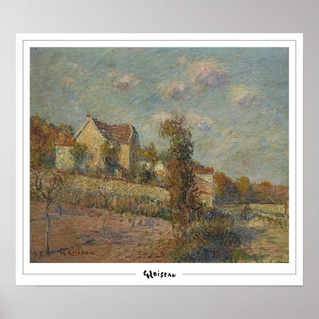 Gustave Loiseau Zedign Art Poster #362 (Front)