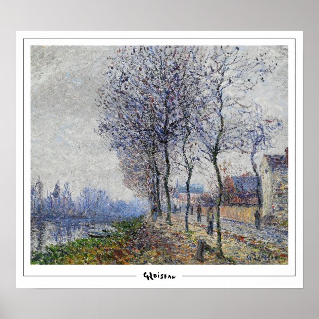 Gustave Loiseau Zedign Art Poster #5 (Front)