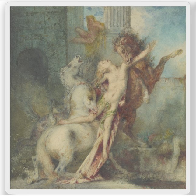 Gustave Moreau - Diomedes Devoured by Horses (Front)