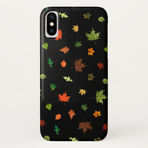 Gusty Autumn Days Leaves Pattern Case-Mate iPhone Case