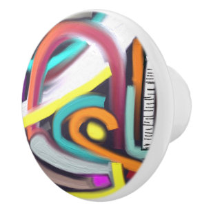 Gut Reaction Ceramic Knob