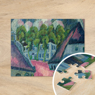 Gut Staberhof III Ernst Ludwig Kirchner Jigsaw Puzzle