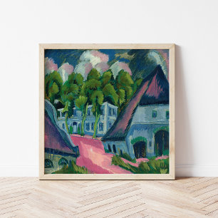 Gut Staberhof III Ernst Ludwig Kirchner Poster