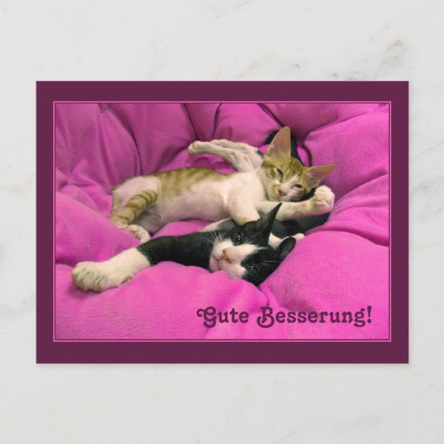 Gute Besserung! Postcard (Front)