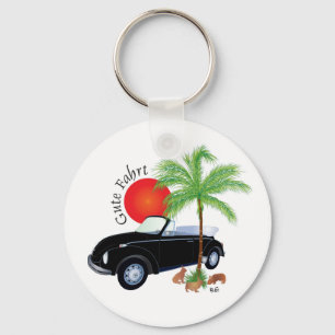 Gute Fahrt Käfer Schlüsselanhänger Key Ring