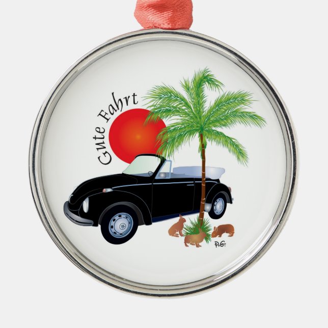Gute Fahrt Ornament (Front)