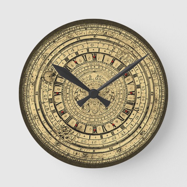 Gutenberg Astrological clock (Front)
