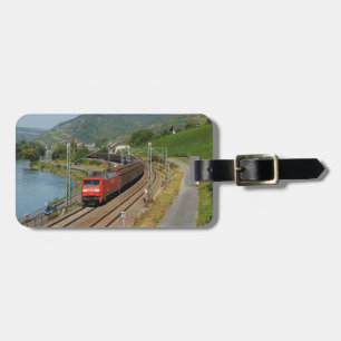 Güterzug in Lorch am Rhein Luggage Tag