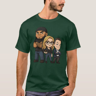Gutfeld Crew Chibi Greg Gutfeld boy T-Shirt