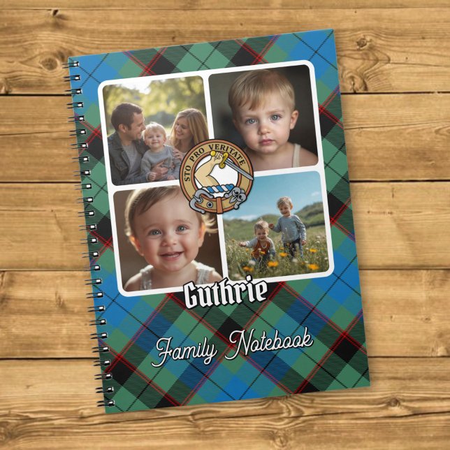 Guthrie Family Photo Collage Notebook (Creator Uploaded)