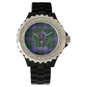 Guthrie Scottish Clan Tartan & Crest Watch