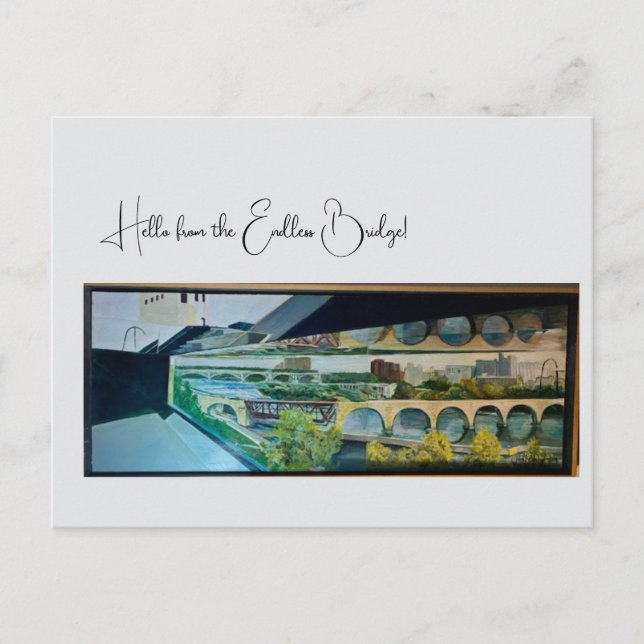 Guthrie's Endless Bridge  Postcard (Front)