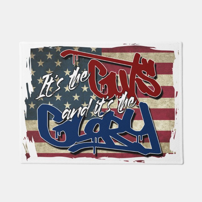 Guts and Glory Doormat (Front)