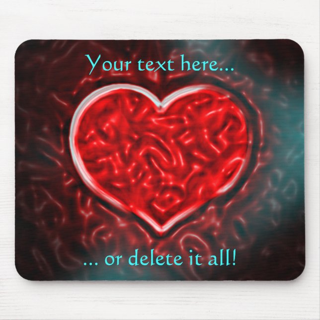 Gutsy Valentine Mousepad (Front)