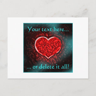 Gutsy Valentine Postcard