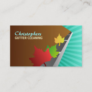 Gutter Cleaner Business Cards