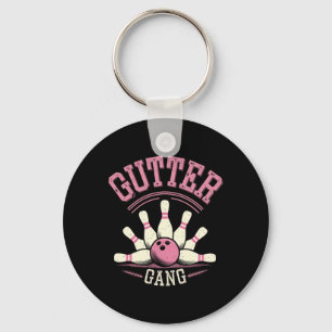 Gutter Gang Bowling 3 Key Ring