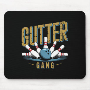 Gutter Gang Bowling Funny Bowler 1  Mouse Pad