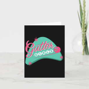 Gutter Girls Bowling League Team Shirt For Women O Card