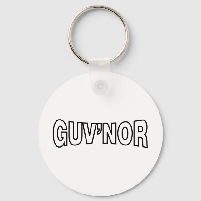 GUV'NOR KEY RING (Front)