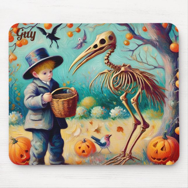 GUY ~ Happy HALLOWEEN ~ Mouse Pad (Front)