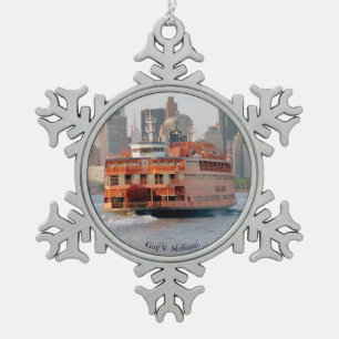 Guy V. Molinari ball or snowflake ornament