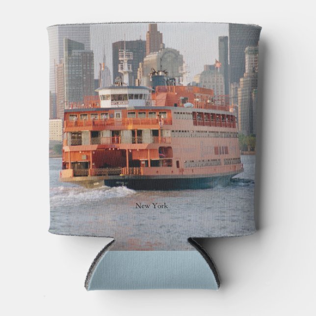 Guy V. Molinari can cooler (Front)