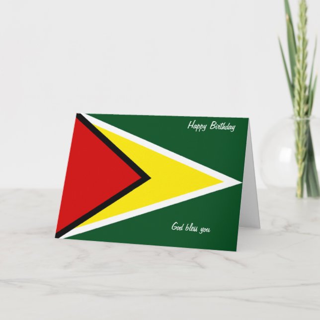 Guyana birthday cards (Front)