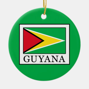 Guyana Ceramic Tree Decoration