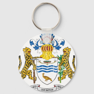 Guyana Coat Of Arms Key Ring