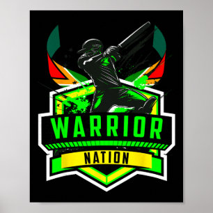 Guyana Cpl T20 Cricket Patriotic Poster