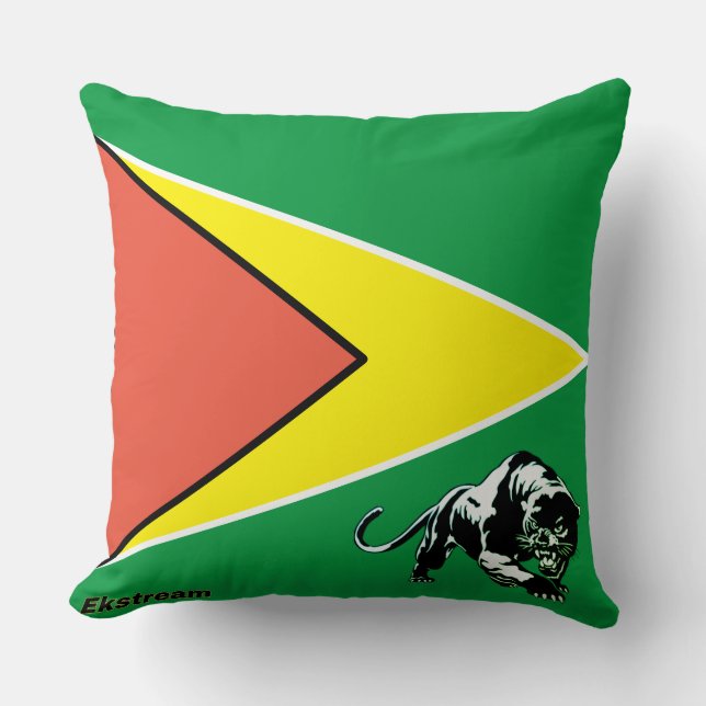 Guyana Flag 04 Cushion (Front)