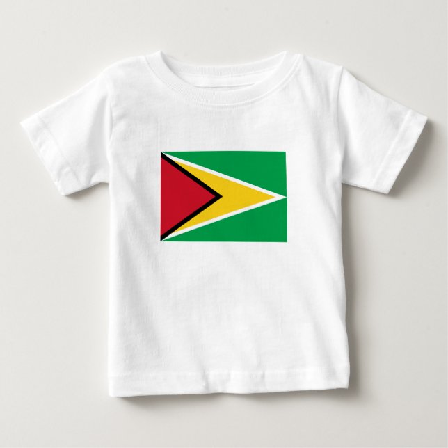 Guyana Flag Baby T-Shirt (Front)