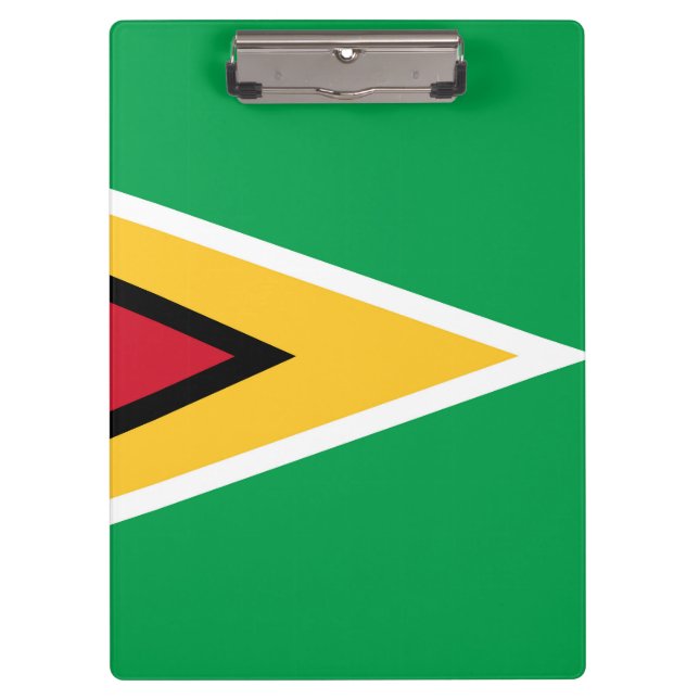 Guyana flag clipboard (Front)
