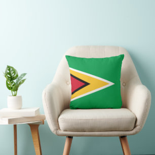 Guyana flag cushion
