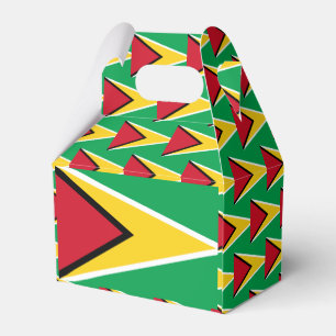 Guyana Flag Favour Box