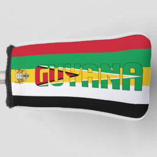 Guyana Flag Gorgeous Patriotic Golf Head Cover