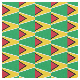 Guyana Flag & Guyana Trendy Fabric /fashion
