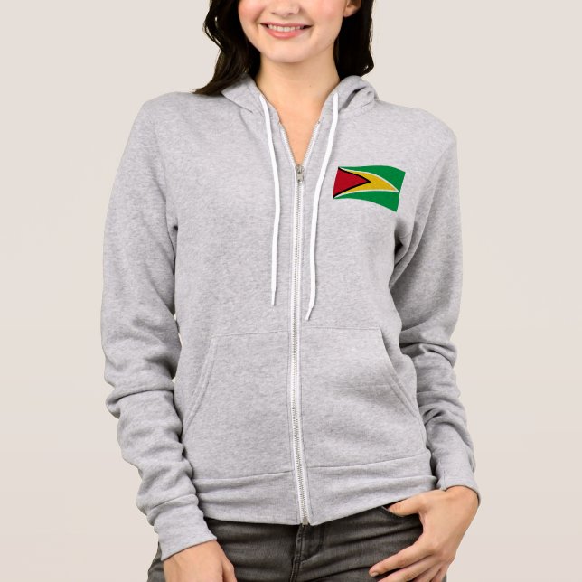 Guyana Flag Hoodie (Front)
