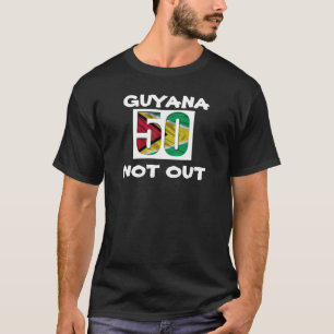 Guyana Flag Independence Souvenir T Shirt