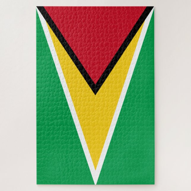 Guyana flag  jigsaw puzzle (Vertical)